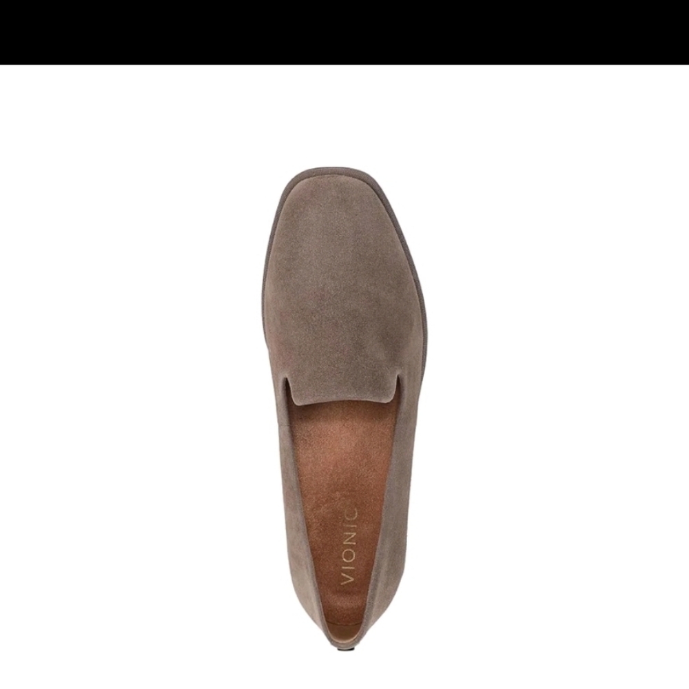 Vionic Women's Willa 2.0 Leather Suede Loafer - Driftwood - Picture 5 of 9